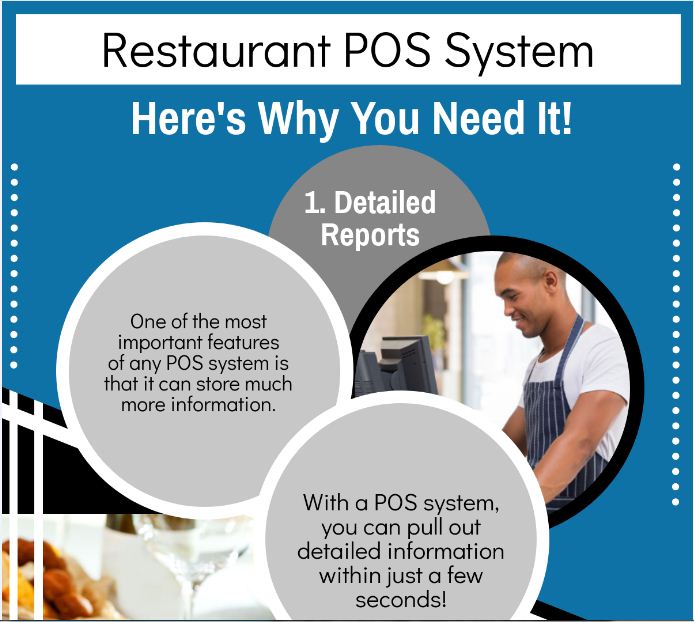 Restaurant POS system : Here’s why you need it! Infographic